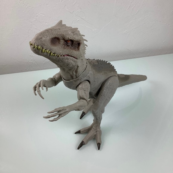 Jurassic World Destroy n Devour around Action Indominus Rex Toy 23” EUC - Picture 9 of 12